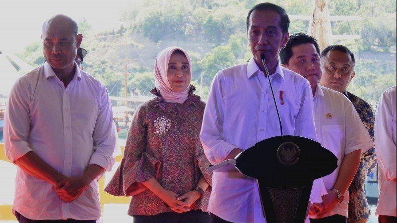 Presiden Joko Widodo Resmikan Kawasan Marina Bay Labuan Bajo