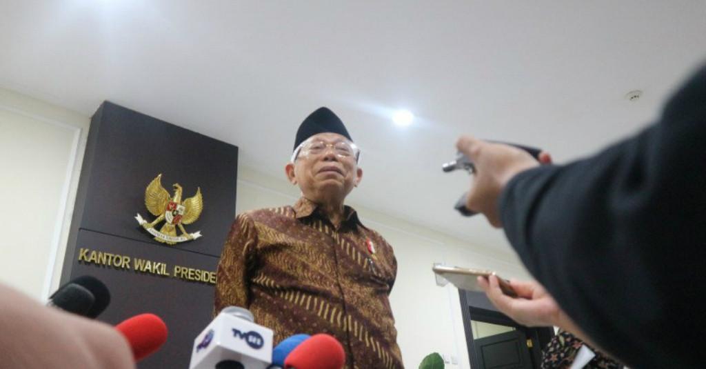 Jelang 100 Hari Kepemimpinan, Ma'ruf Klaim Kondisi Politik Tetap Kondusif