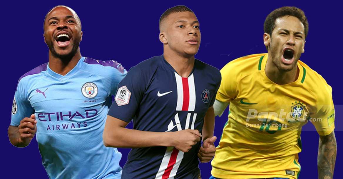 Infografis 5 Pemain dengan Nilai Jual Termahal di Tahun 2020