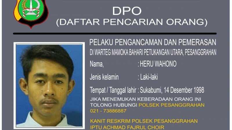 Tiga Pelaku Begal Warteg di Jaksel Ditetapkan Jadi DPO