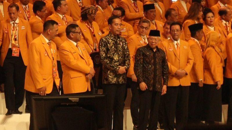 Presiden Jokowi Yakin OSO Bisa Jadikan Hanura Partai Besar