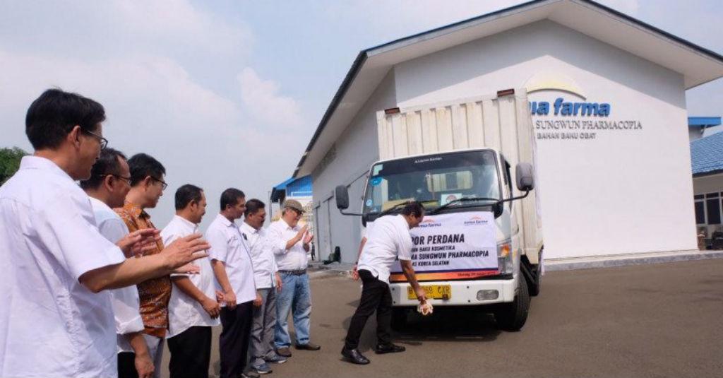 Kimia Farma Ekspor Perdana Bahan Baku Kosmetik ke Korsel