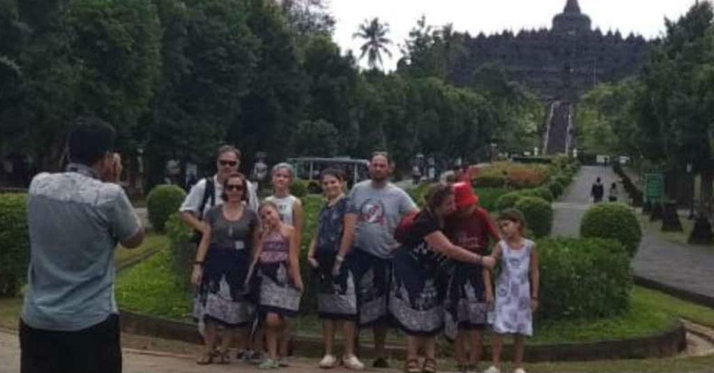 Kasus Virus Korona Tak Pengaruhi Wisman Kunjungi Borobudur
