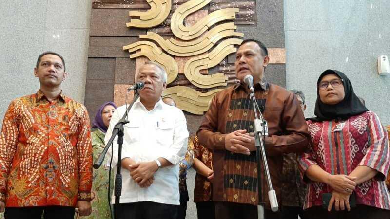 Sambangi Menteri PUPR, Ketua KPK Bahas Hal Ini
