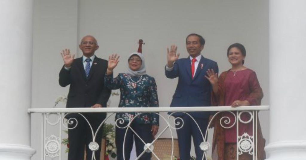 Presiden Jokowi Bahas Dua Hal Besar Bersama Presiden Singapura