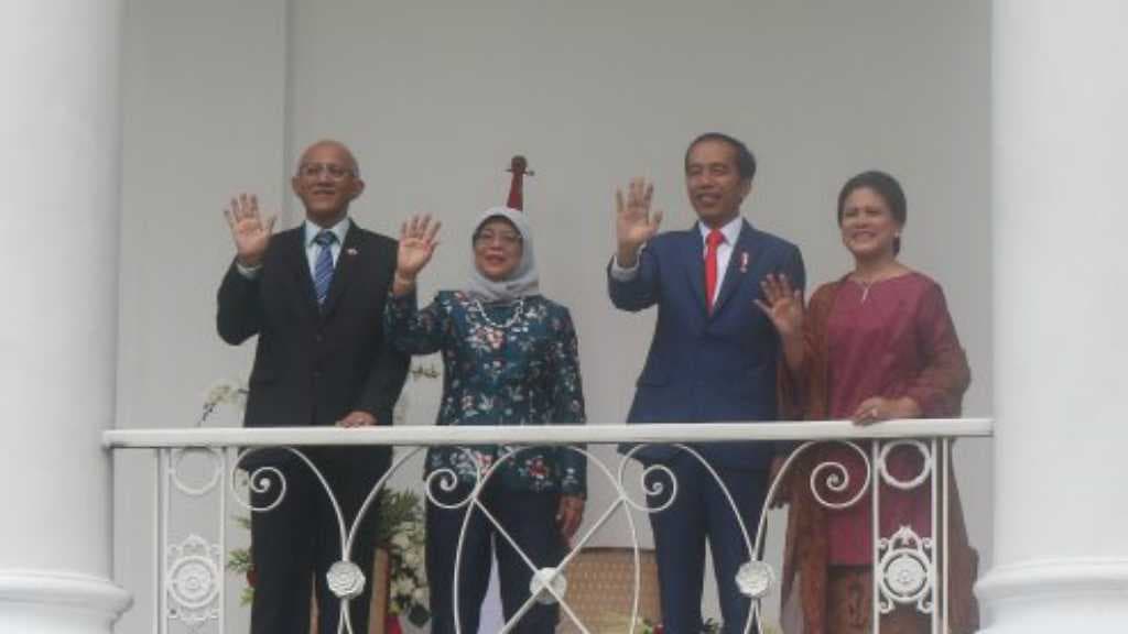 Bertemu di Istana Bogor, Ini yang Dilakukan Jokowi dan Presiden Singapura