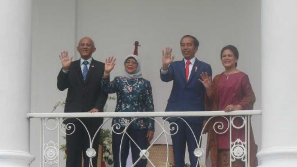 Bertemu di Istana Bogor, Ini yang Dilakukan Jokowi dan Presiden Singapura