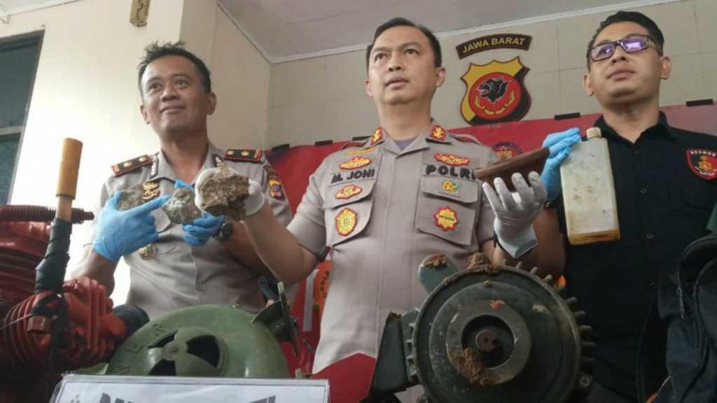 Petugas Gabungan Sita 130 Karung Batu Berkadar Emas dari Tambang Ilegal