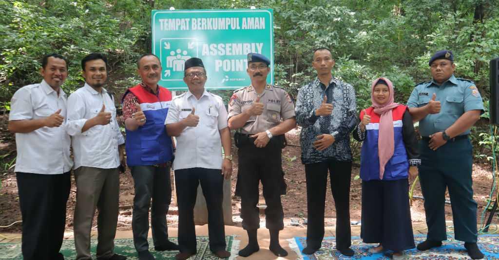 Mantap! Pertamina Bangun Jalur Evakuasi Tsunami Selat Sunda