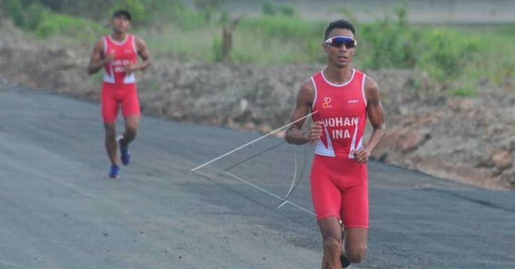 Sudah Tak Muda Lagi, Jauhari Johan Bersyukur Bisa Tekuni Triathlon