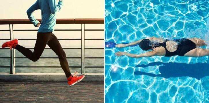 Pilih Berenang atau Lari, Mana yang Lebih Efektif Membakar Lemak?