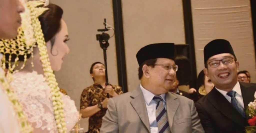 Bertemu Kembali dengan Prabowo, Ridwan Kamil: Mengalir Saja
