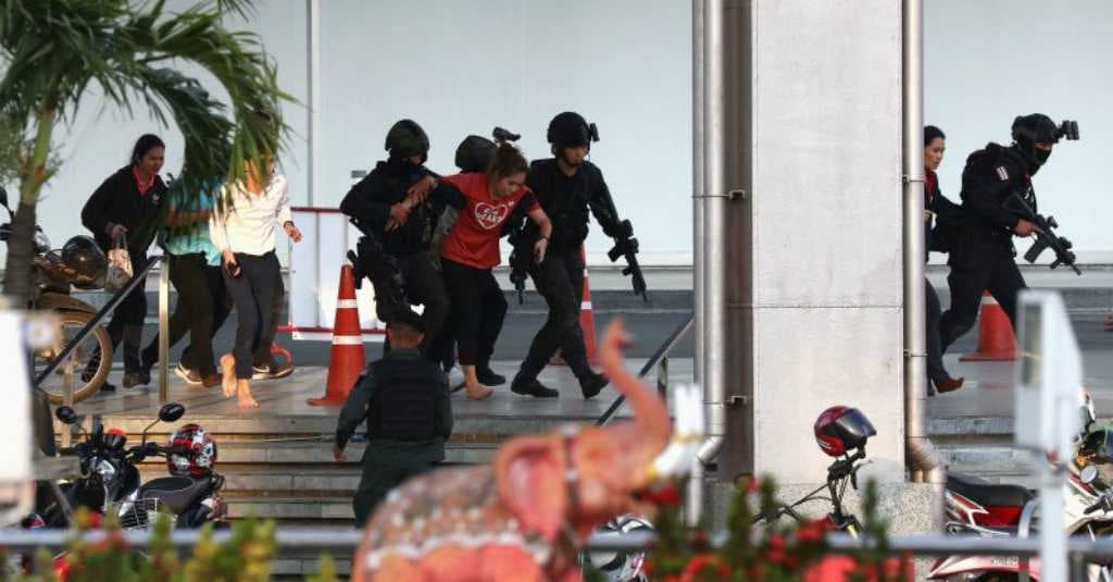 Polisi Tembak Mati Tentara Pelaku Penembakan Massal di Thailand