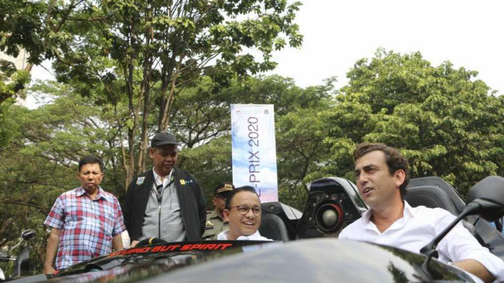 Pak Anies, Formula E di Monas Bertentangan dengan Aturan Cagar Budaya