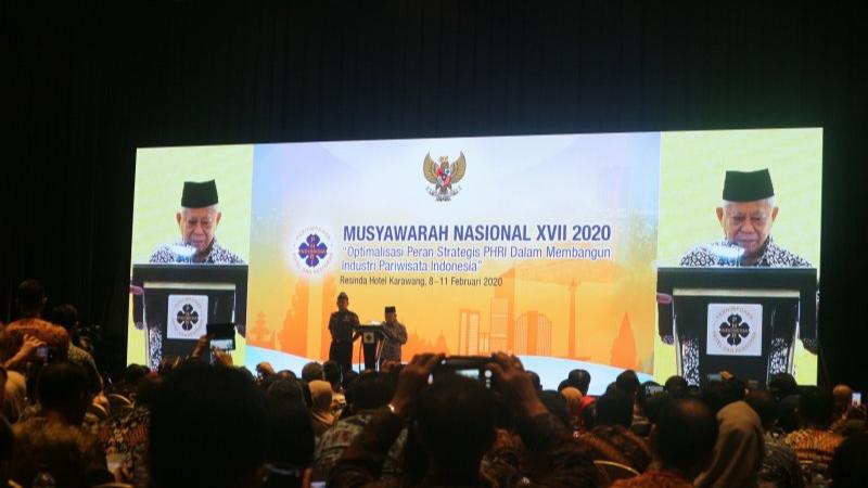 Wapres Ma'ruf: Pariwisata Sektor Prioritas Bangun Ekonomi Bangsa