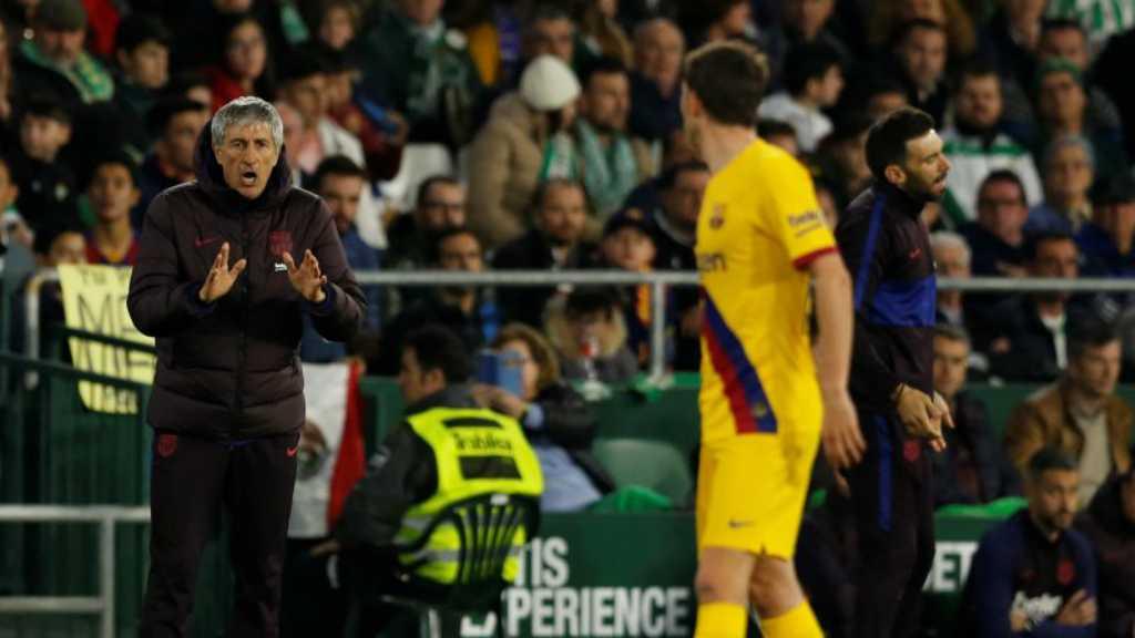 Barcelona Susah Payah Kalahkan Betis, Setien: Kami Kekurangan Beberapa Hal