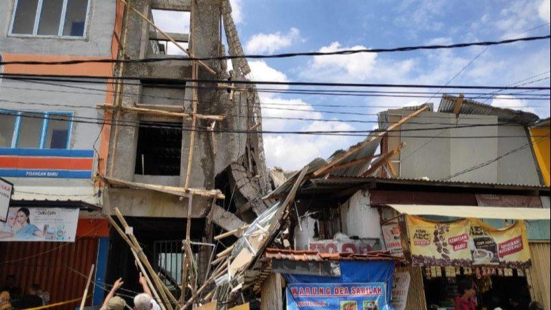 Bangunan Ambruk Kembali Terjadi di Jakarta, Kali Ini di Matraman
