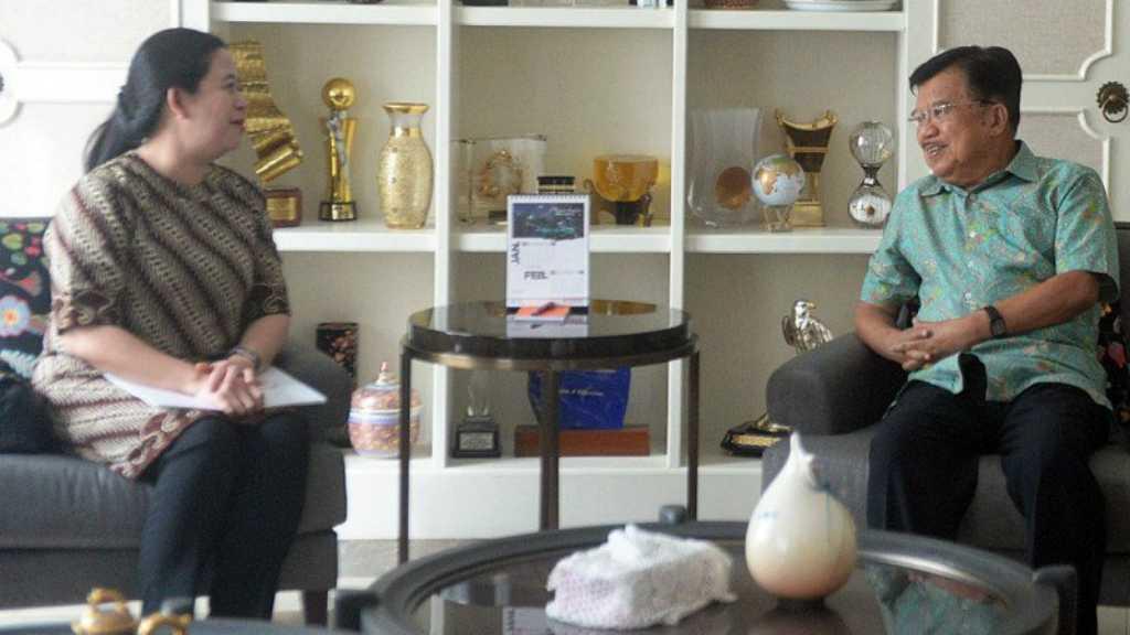 Puan Sambangi Kediaman JK, Bahas Apa?