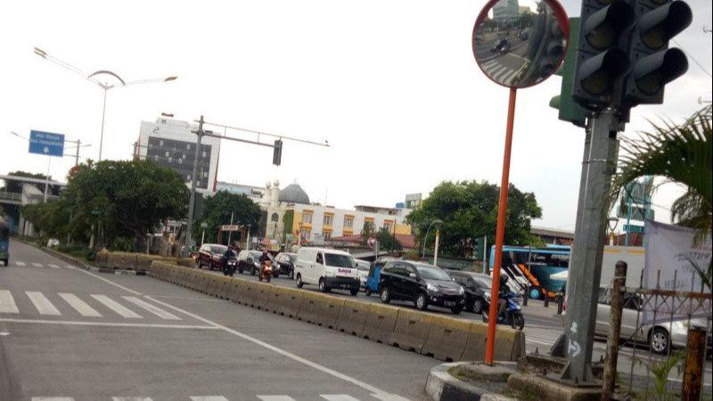 Dishub Lakukan Uji Coba Penutupan Beberapa Simpang Jalan di Senen