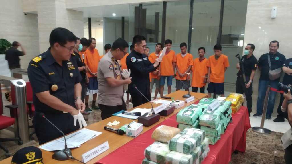 Bareskrim Ungkap Penyelundupan 59 Kg Sabu Asal Malaysia