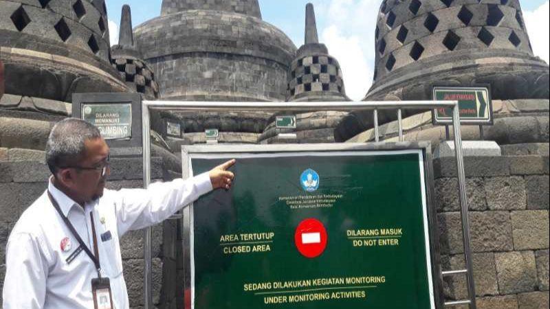 Pengunjung Candi Borobudur Hanya Boleh Sampai Lantai 8, Kenapa?