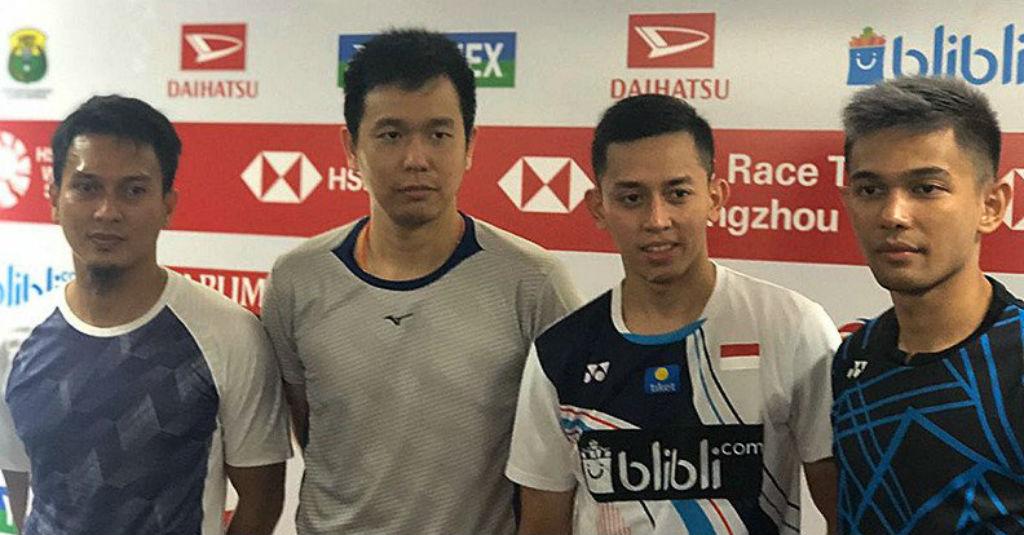 Ahsan/Fajar Bawa Indonesia Juara Badminton Asia Team Championships 2020