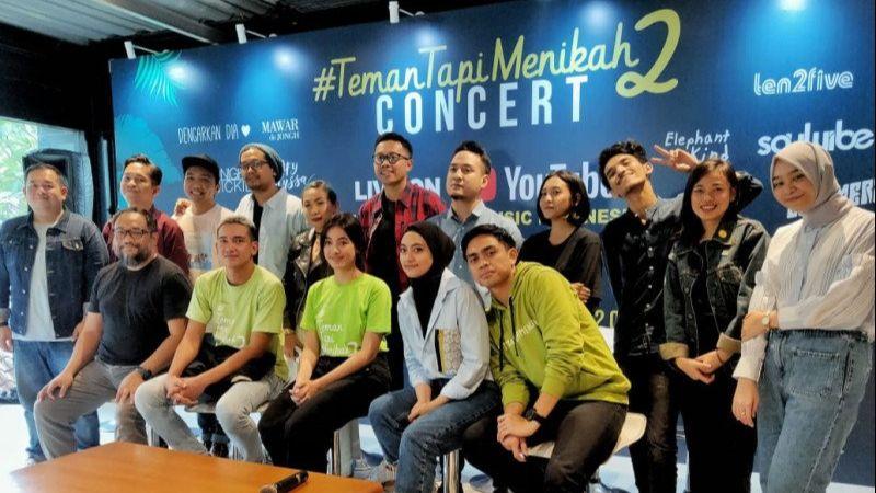 Jelang Rilis, 'Teman Tapi Menikah 2' Gelar Konser di YouTube