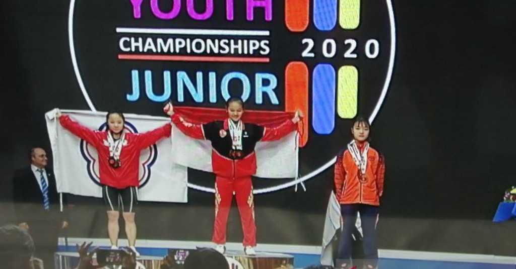 Indonesia Panen Emas di Kejuaraan Asia Remaja dan Junior 2020