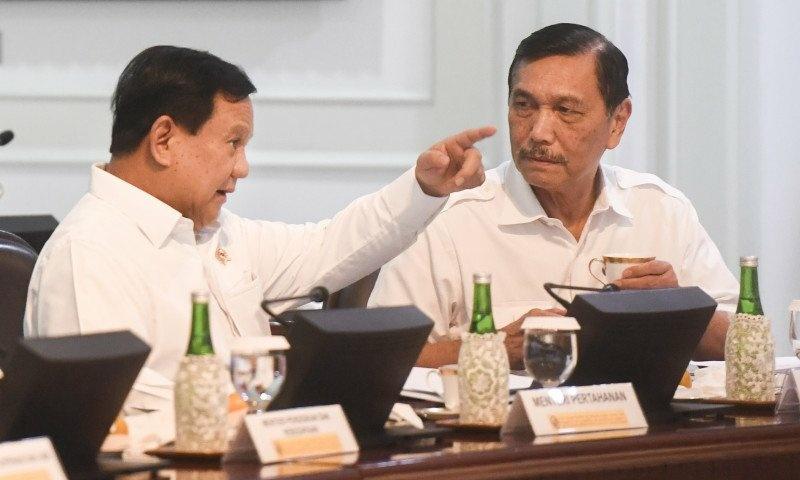 Prabowo dan Luhut Bahas Rencana Kerja Sama Senjata dengan UEA