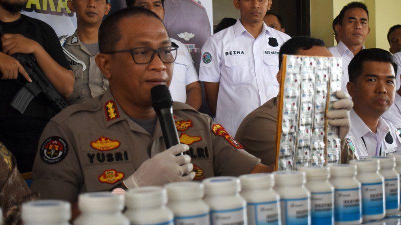 2,5 Juta Obat Ilegal Pengganti Narkoba Ditemukan di Jakarta Utara