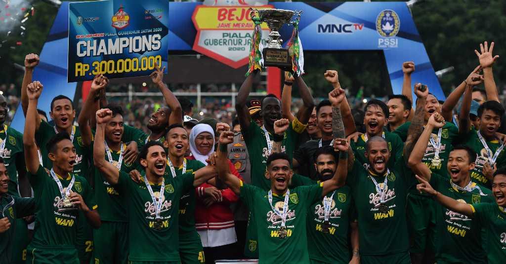 Juara Piala Gubernur Jatim 2020, Khofifah: Selamat Persebaya!