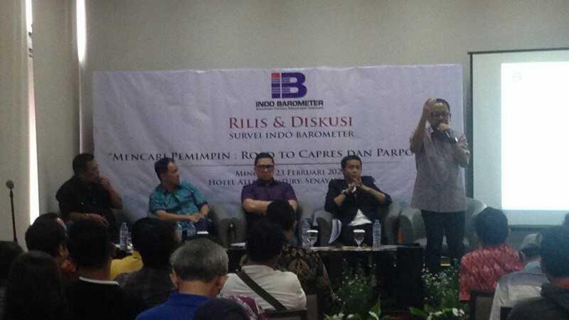 Survei Indo Barometer: Prabowo Diunggulkan Jadi Capres 2024, Anies Kedua