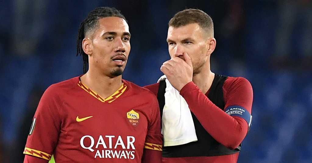 Pelatih Roma Ingin Pertahankan Smalling dan Mkhitaryan