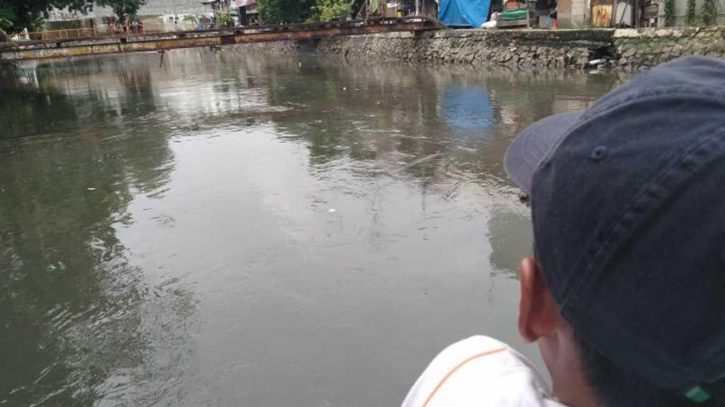 Anak Kali Ciliwung Mangsa Sulton saat Berenang di Tengah Derasnya Arus