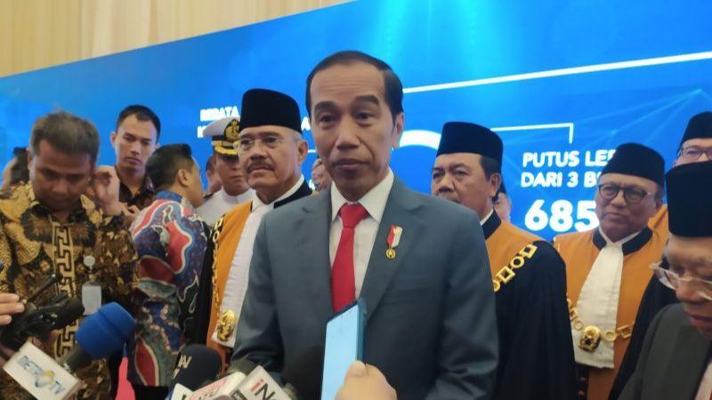 Begini Jawaban Presiden Jokowi Saat Ditanya Isu Reshuffle di Kabinetnya