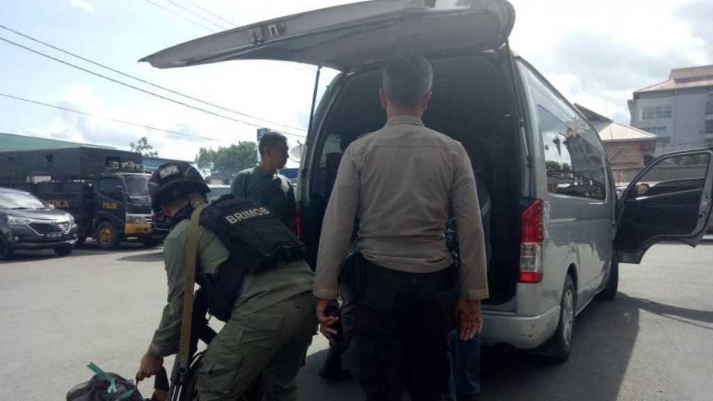 Polda Bengkulu dan Polres Mimika Kirim Brimob ke Tembagapura Hadapi KKB