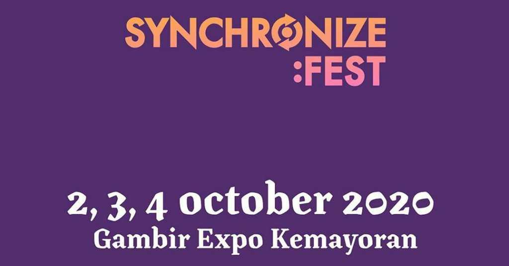 Musisi Penampil di Synchronize Fest 2020 Diumumkan September Nanti