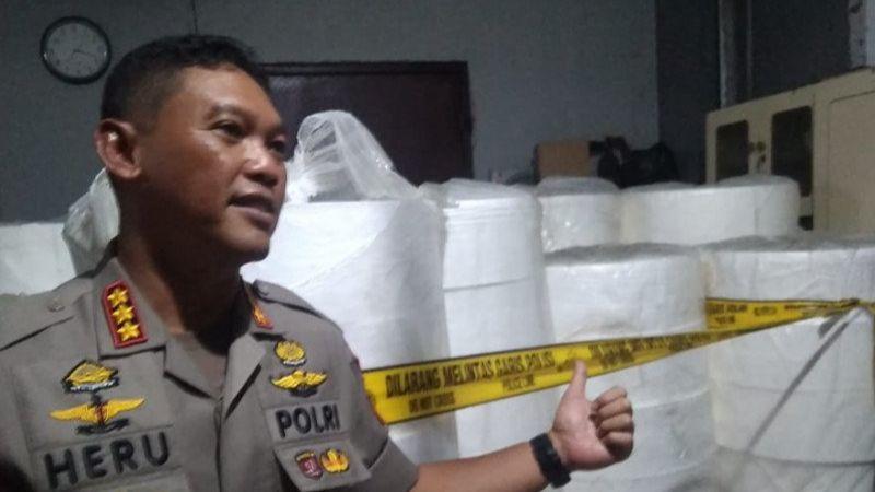 Lagi, Polisi Gerebek Pabrik Masker Ilegal di Jakarta