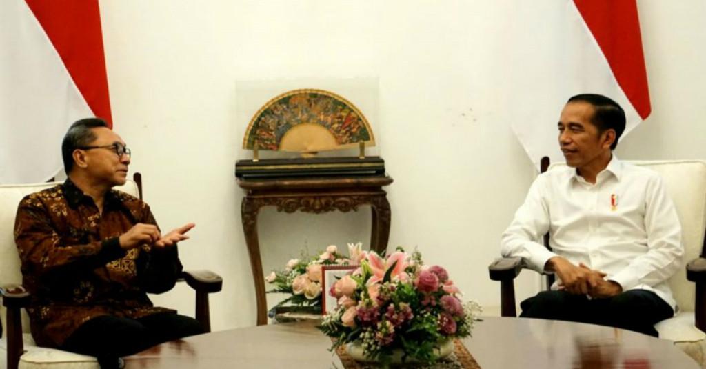 Zulhas Lakukan Pertemuan Empat Mata dengan Presiden Jokowi di Istana