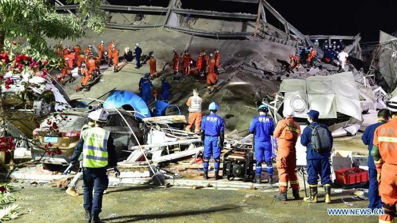 Hotel Tempat Karantina Virus Korona Ambruk, 49 Orang Ditemukan Selamat