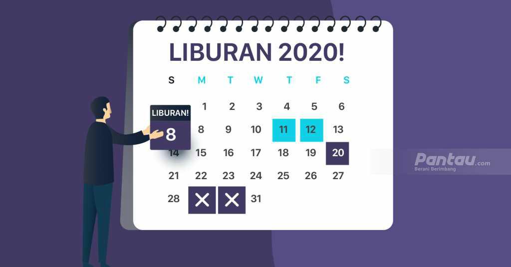 Catat, Libur Nasional-Cuti Bersama 2020 Ditambah 4 Hari!