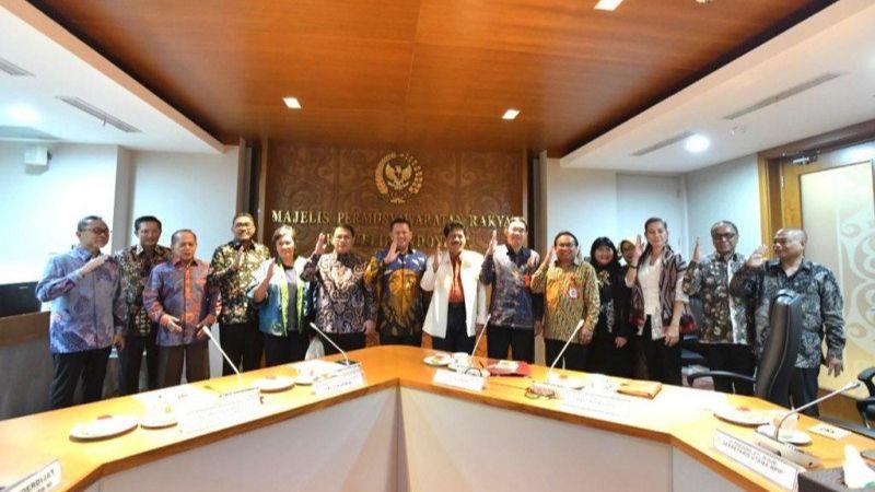 Pimpinan MPR dan BPIP Bertemu, Komitmen Kerja Sama Jaga Marwah Pancasila