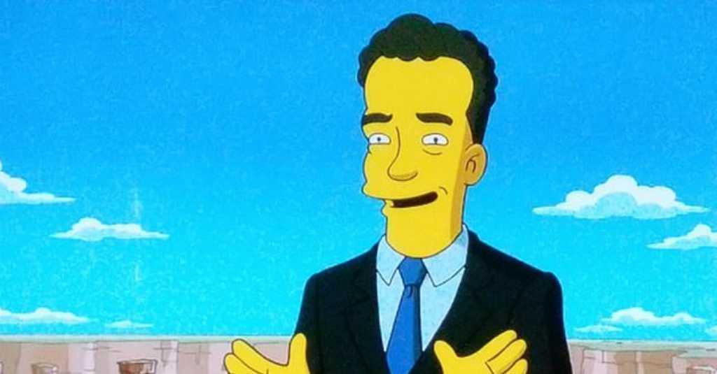 Pada 2007, 'The Simpsons' Sudah Prediksi Tom Hanks Terjangkit Korona