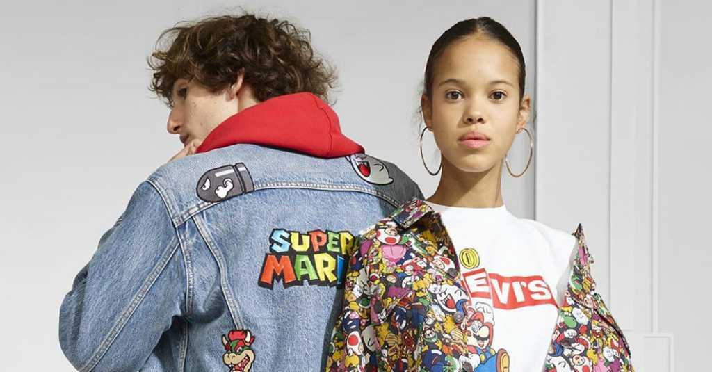 Guys, Ini Dia Penampakan Koleksi Busana Kolaborasi Levi's dan Nintendo
