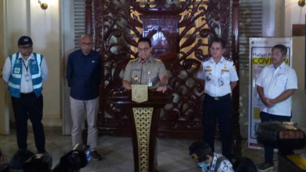 Anies Baswedan: Rute Transportasi Umum Transjakarta dan MRT Kembali Normal