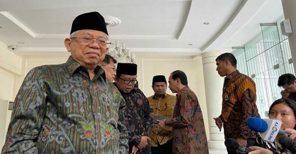 Wapres Ma'ruf Amin Dinyatakan Negatif Korona