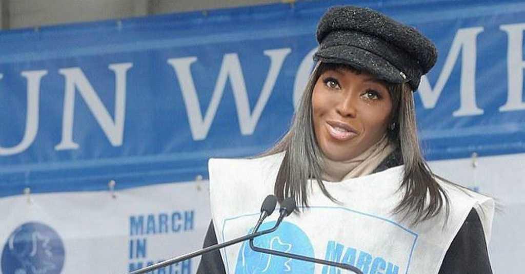 Kenakan Pakaian Haznat Hindari Virus Korona, Naomi Campbell Merasa 'Nyaman'