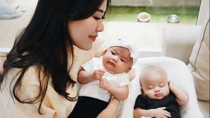 Syahnaz Sadiqah Cerita Perkembangaan Kedua Anak Kembarnya
