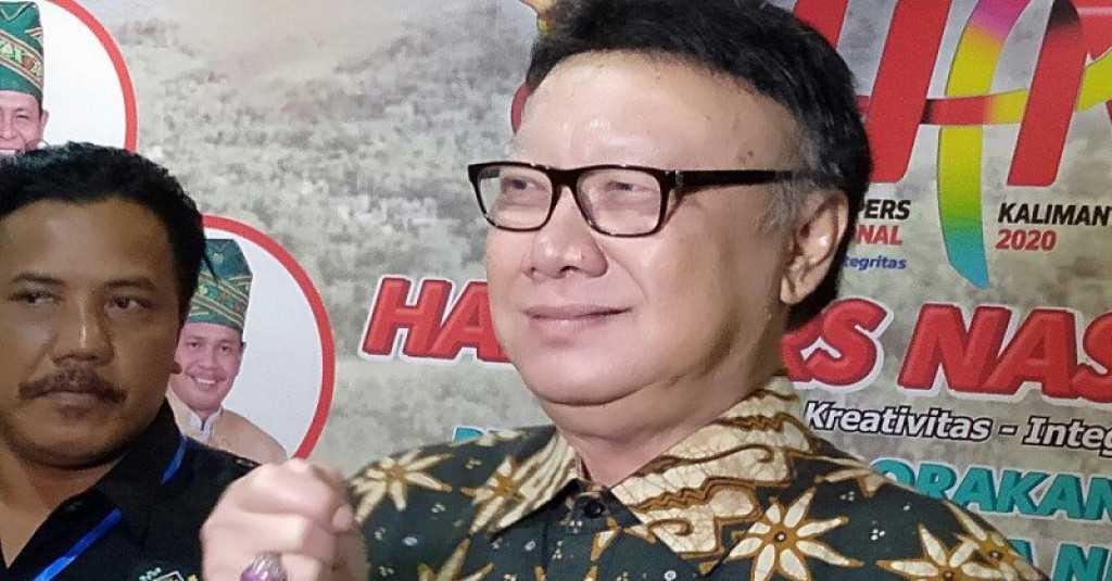 Anak Menpan RB Tjahjo Kumolo Positif Virus Korona