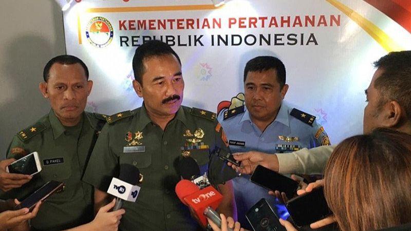Kemenhan Distribusikan Beberapa Peralatan Disinfektan ke Sejumlah Instansi